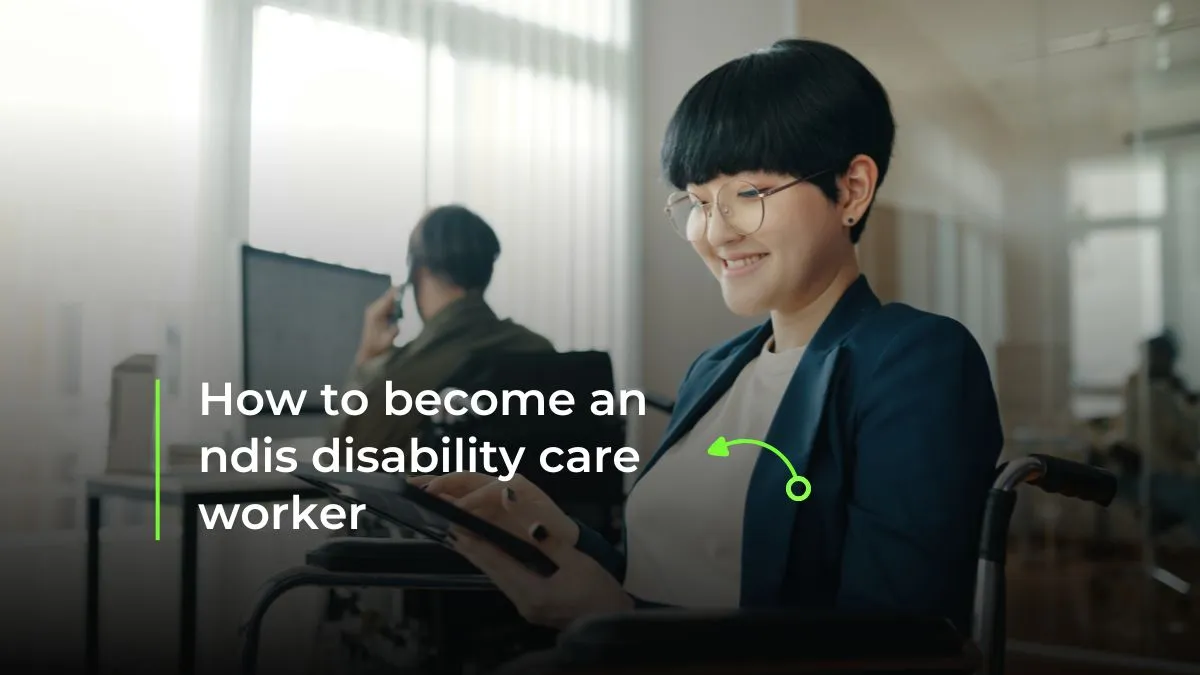 ndis disability care worker